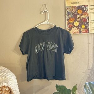 Forest green John Galt New York shirt O/S new condition